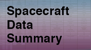 Spacecraft Data Summary